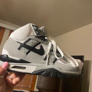 Nike Bo Jackson’s Grey and Black High-Top Athletic Shoes - Nike